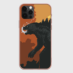 Чехол для iPhone 12 Pro Max Godzilla: Monster Smoke, цвет: 3D-светло-розовый