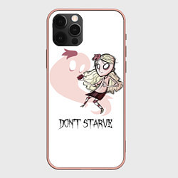 Чехол для iPhone 12 Pro Max Don't Starve: Wendy, цвет: 3D-светло-розовый