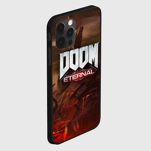 Чехол iPhone 12 Pro Max DOOM: Eternal / 3D-Черный – фото 2