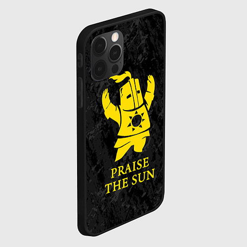 Чехол iPhone 12 Pro Max Praise The Sun / 3D-Черный – фото 2