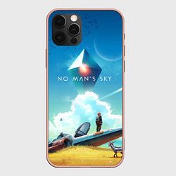 Чехол для iPhone 12 Pro Max No Man’s Sky: Atlas Rises, цвет: 3D-светло-розовый