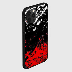 Чехол для iPhone 12 Pro Max Брызги красок, цвет: 3D-черный — фото 2