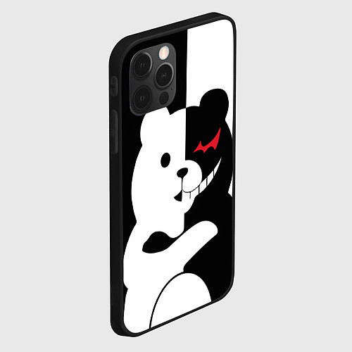 Чехол iPhone 12 Pro Max Monokuma Drae / 3D-Черный – фото 2