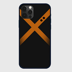 Чехол для iPhone 12 Pro Max KATSUKI BAKUGOU полосы, цвет: 3D-черный