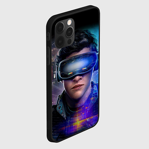 Чехол iPhone 12 Pro Max Ready Player One / 3D-Черный – фото 2