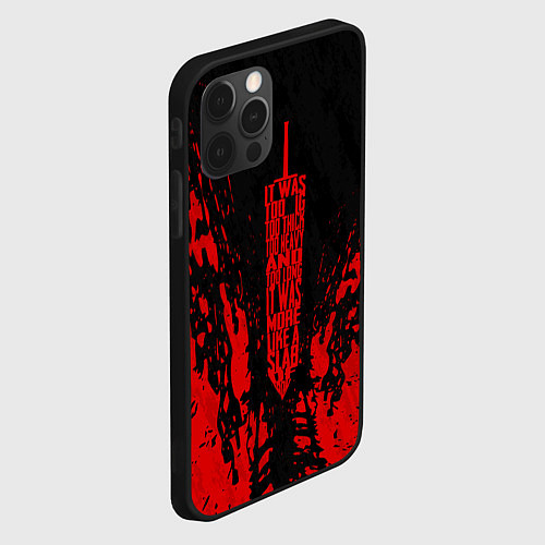 Чехол iPhone 12 Pro Max Berserk Sword / 3D-Черный – фото 2