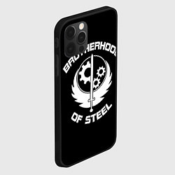 Чехол для iPhone 12 Pro Max Brothood of Steel, цвет: 3D-черный — фото 2