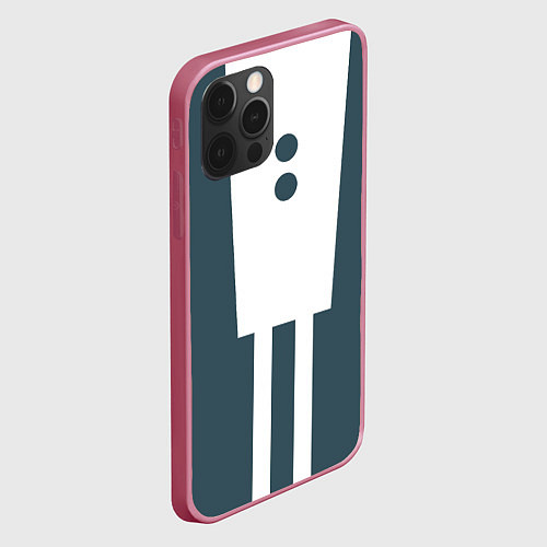 Чехол iPhone 12 Pro Max MHA OCHACO URARAKA / 3D-Малиновый – фото 2