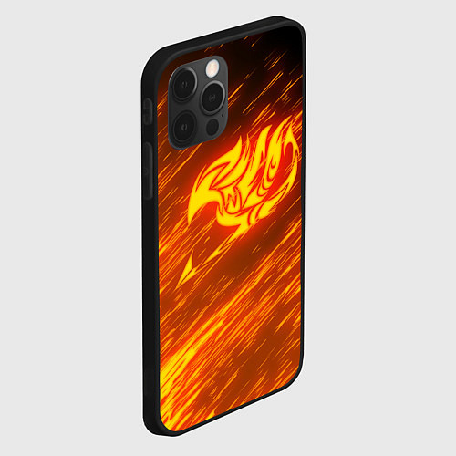 Чехол iPhone 12 Pro Max NATSU DRAGNEEL / 3D-Черный – фото 2