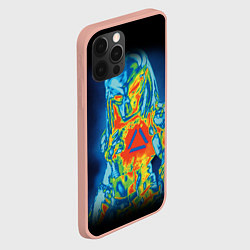 Чехол для iPhone 12 Pro Max Predator Vision, цвет: 3D-светло-розовый — фото 2