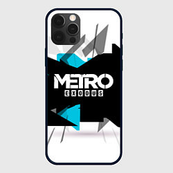 Чехол для iPhone 12 Pro Max Metro: Exodus Sky, цвет: 3D-черный