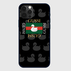 Чехол для iPhone 12 Pro Max GUSSI: Little Style, цвет: 3D-черный