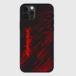 Чехол для iPhone 12 Pro Max Cyberpunk 2077: Red Breaks, цвет: 3D-черный