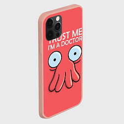 Чехол для iPhone 12 Pro Max Trust Me I'm a Doctor, цвет: 3D-светло-розовый — фото 2