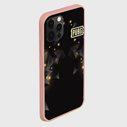 Чехол для iPhone 12 Pro Max PUBG: Night Fireflies, цвет: 3D-светло-розовый — фото 2