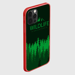 Чехол для iPhone 12 Pro Max Wildlife Adventure, цвет: 3D-красный — фото 2