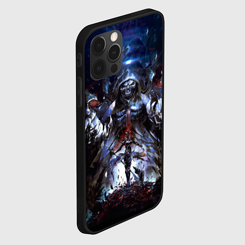 Чехол iPhone 12 Pro Max Overlord / 3D-Черный – фото 2