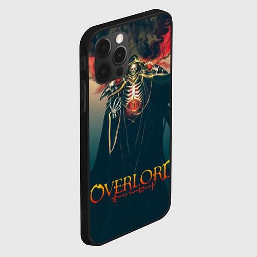 Чехол iPhone 12 Pro Max Momonga Overlord / 3D-Черный – фото 2
