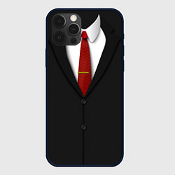 Чехол для iPhone 12 Pro Max Агент 47, цвет: 3D-черный