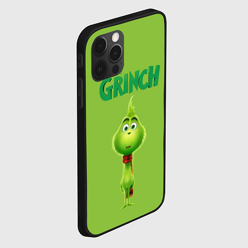 Чехол iPhone 12 Pro Max The Grinch / 3D-Черный – фото 2