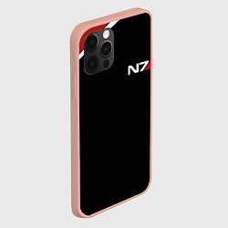 Чехол для iPhone 12 Pro Max MASS EFFECT N7, цвет: 3D-светло-розовый — фото 2