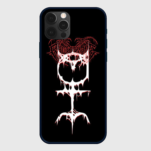 Чехол iPhone 12 Pro Max Ghostemane sign / 3D-Черный – фото 1