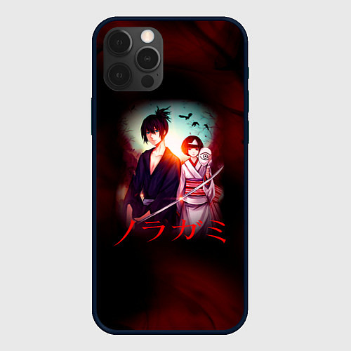 Чехол iPhone 12 Pro Max Бездомный Бог / 3D-Черный – фото 1