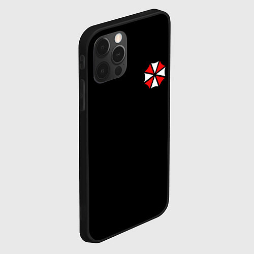 Чехол iPhone 12 Pro Max UMBRELLA CORP / 3D-Черный – фото 2