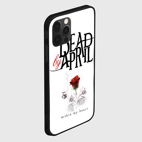 Чехол iPhone 12 Pro Max Dead by April / 3D-Черный – фото 2