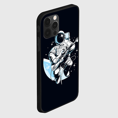 Чехол iPhone 12 Pro Max Space rock / 3D-Черный – фото 2