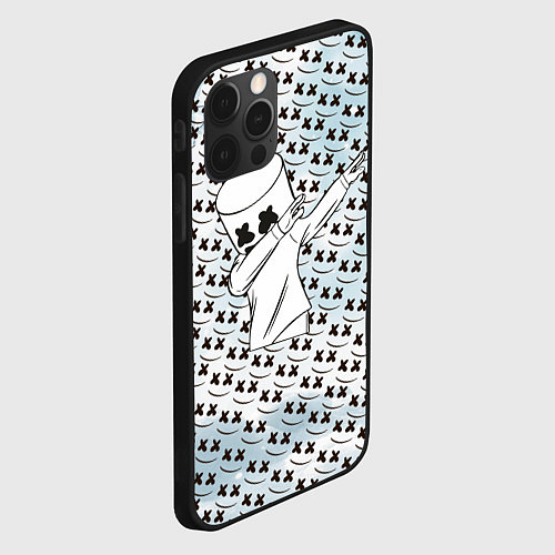 Чехол iPhone 12 Pro Max Marshmello DAB / 3D-Черный – фото 2