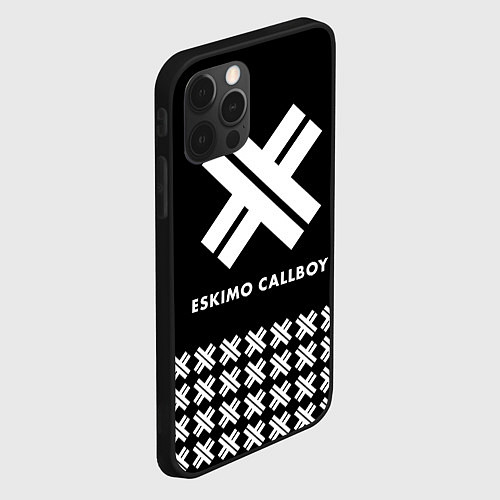 Чехол iPhone 12 Pro Max Eskimo Callboy: Cross / 3D-Черный – фото 2