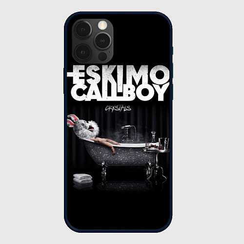 Чехол iPhone 12 Pro Max Eskimo Callboy: Crystalis / 3D-Черный – фото 1