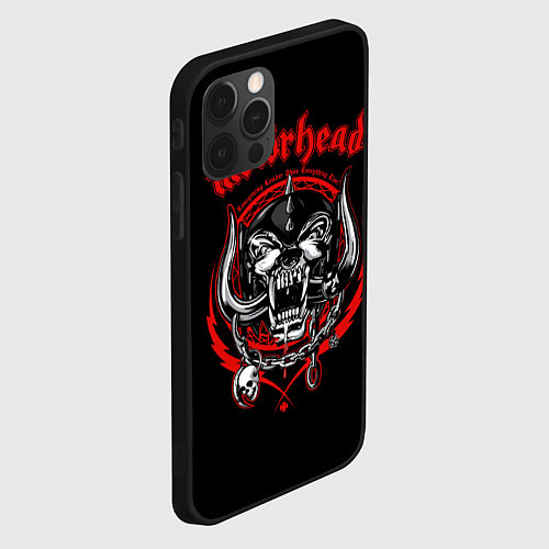 Чехол iPhone 12 Pro Max Motorhead Demons / 3D-Черный – фото 2