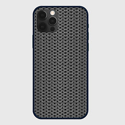Чехол для iPhone 12 Pro Max Кольчуга воина, цвет: 3D-черный