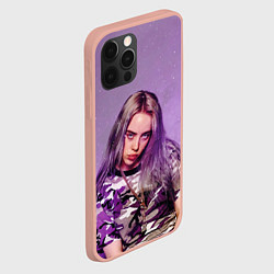 Чехол для iPhone 12 Pro Max Billie Eilish: Violet Fashion, цвет: 3D-светло-розовый — фото 2