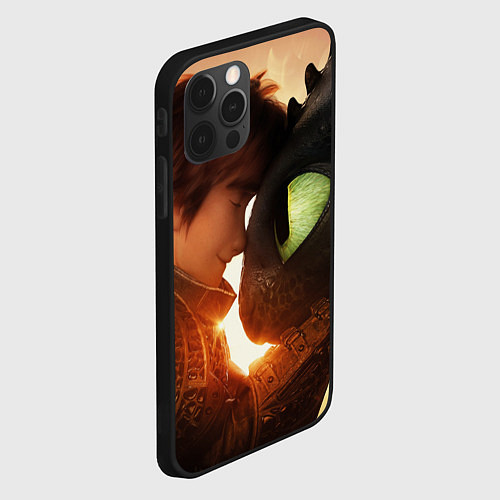 Чехол iPhone 12 Pro Max Любовь фурии / 3D-Черный – фото 2