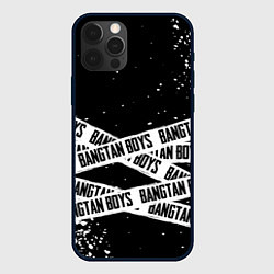 Чехол для iPhone 12 Pro Max BTS, цвет: 3D-черный