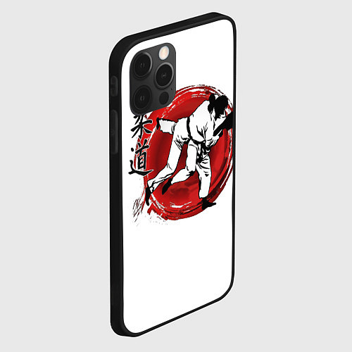 Чехол iPhone 12 Pro Max Judo: Japan / 3D-Черный – фото 2