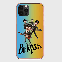 Чехол для iPhone 12 Pro Max The Beatles - world legend, цвет: 3D-светло-розовый
