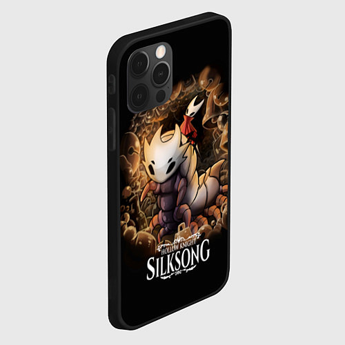 Чехол iPhone 12 Pro Max Hollow Knight: Silksong / 3D-Черный – фото 2