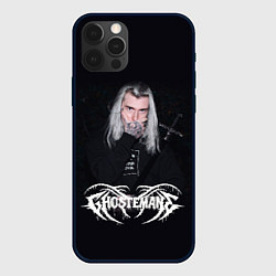 Чехол для iPhone 12 Pro Max GHOSTEMANE, цвет: 3D-черный