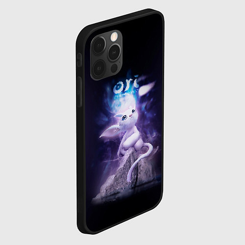 Чехол iPhone 12 Pro Max Ori and The Will Of The Wisp / 3D-Черный – фото 2