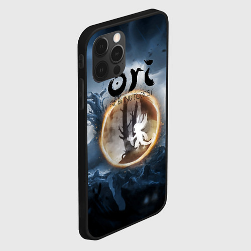 Чехол iPhone 12 Pro Max Ori and the will of the wisp / 3D-Черный – фото 2