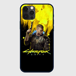 Чехол для iPhone 12 Pro Max Cyberpunk 2077, цвет: 3D-черный