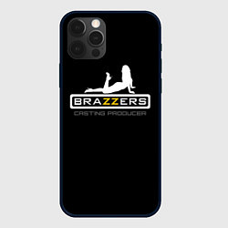 Чехол для iPhone 12 Pro Max Brazzers casting producer, цвет: 3D-черный