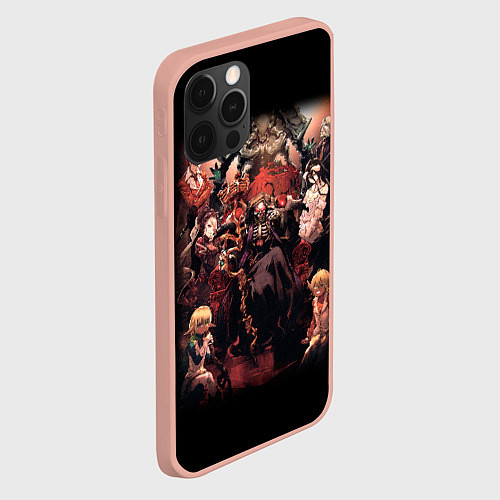 Чехол iPhone 12 Pro Max Overlord 1 / 3D-Светло-розовый – фото 2