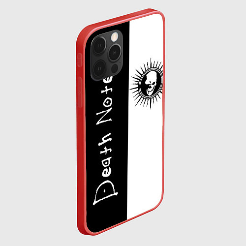 Чехол iPhone 12 Pro Max Death Note 1 / 3D-Красный – фото 2