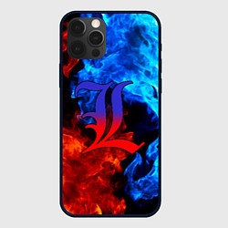 Чехол для iPhone 12 Pro Max L letter fire, цвет: 3D-черный