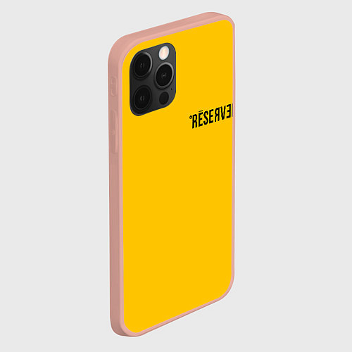 Чехол iPhone 12 Pro Max BILLIE EILISH: Reverse / 3D-Светло-розовый – фото 2